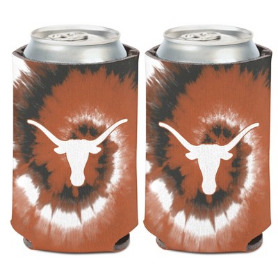 NCAA Texas Longhorns Tie-Dye Can Cooler