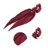 Unique Bargains Fashion Satin Hair Scarf Scrunchies 1 Pc - 3 of 4