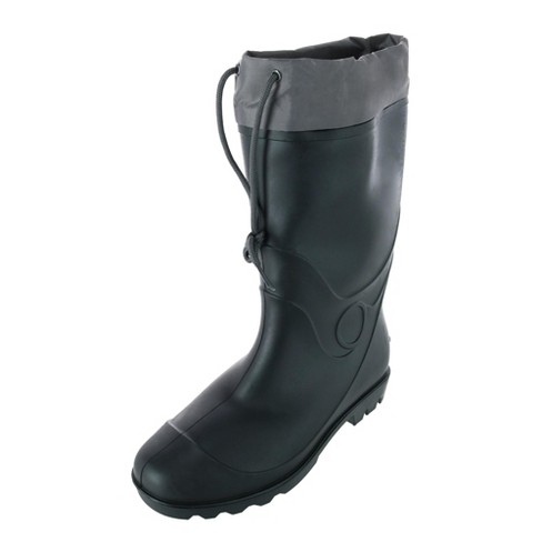 Easy Usa Men s Rubber Lightweight Rain Boot Target