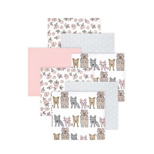 Luvable Friends Hudson Baby Flannel Receiving Blankets 7pk - 1 of 2