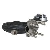 Tram® Stainless Steel Double-Groove NMO Mirror Mount with 17-Ft. Cable and PL-259 Connector in Silver - 2 of 4