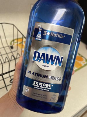 Dawn Refreshing Rain Scent Platinum Dishwashing Liquid Dish Soap - 54.8 Fl  Oz : Target