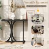 KWPZQEB Narrow Console Table, 59 Inch Entryway Table with Curved Legs, Modern Sofa Side Display Table for Hallway, Living Room - 3 of 4
