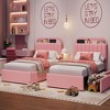 Twin Size Platform Bed Frame No Box Spring Needed - 3 of 4