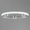 ET2 Lighting Nodes 1 - Light Pendant in  Brushed Aluminum - 3 of 4