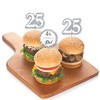 Big Dot of Happiness We Still Do - 25th Wedding Anniversary - Dessert Cupcake Toppers - Anniversary Party Clear Treat Picks - Set of 24 - 3 of 4