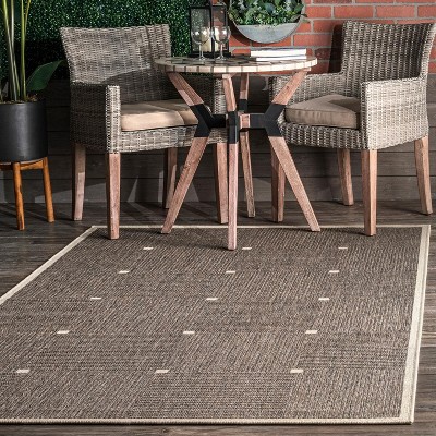 Nuloom Ryann Glen Check Indoor/outdoor Area Rug : Target