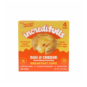 incredifulls Frozen Egg & Cheese Breakfast Cups - 7.9oz/4ct - 1 of 3
