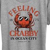 Women's - Instant Message - Feeling Crabby Ocean City Maryland 1875 Short Sleeve Graphic T-Shirt - 2 of 4