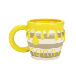 Winnie The Pooh Hunny Pot 16 Oz Sculpted Ceramic Mug - 1 of 4