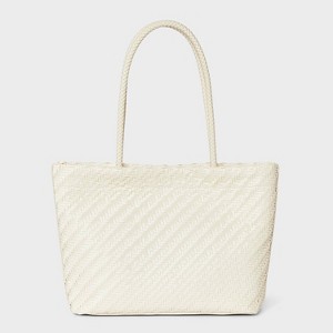 Woven Tote Bag - A New Day™ Cream : Target