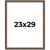 PosterPalooza | Sculpted Silver Picture Frame - UV Acrylic, Foam Board Backing, Hanging Hardware - 2 of 4