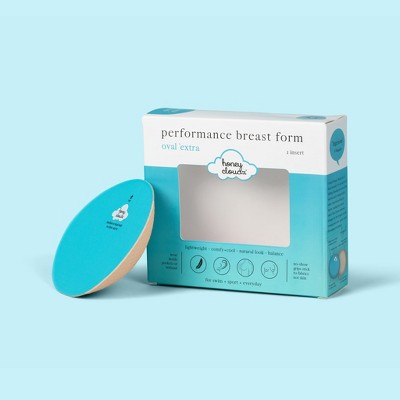 Honey Cloudz Oval Extra Breast Form