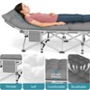 SUGIFT Folding Camping Cot & Bed Heavy-Duty for Adults Kids w/ Carrying Bag - 3 of 4