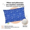 KeaBabies Toddler Pillow with Pillowcase, 13X18 Soft Organic Cotton Toddler Pillows for Sleeping, Kids Travel Pillow Age 2-5 - 4 of 4