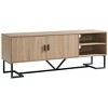 NicBex TV Stand Modern Media Console with 2 Open Shelves Entertainment Center with Metal Legs for Living Room, Bedroom - 4 of 4