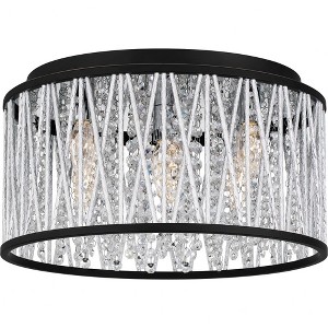 Quoizel Lighting Celeste 5 - Light Flush Mount in  Matte Black - 1 of 4