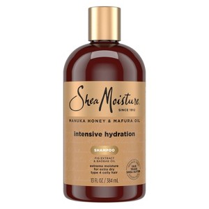 SheaMoisture Manuka Honey & Mafura Hair Oil Intensive Hydration Shampoo - 13 fl oz - 1 of 4