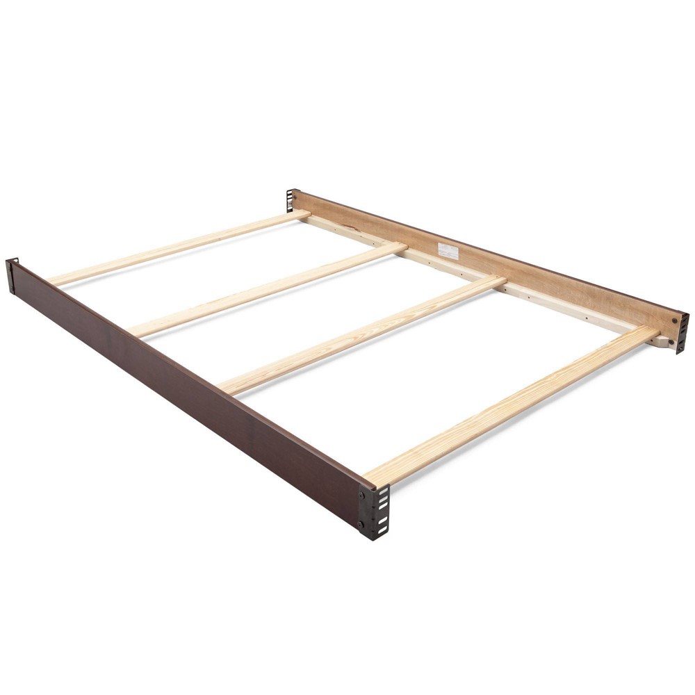 Photos - Kids Furniture Delta Children Full Size Wood Bed Rails - Walnut Espresso