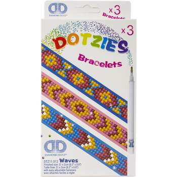 Diamond Dotz Dotzies Diamond Art Sticker Kit -multi Pack Look 3/pkg : Target
