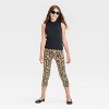 Girls' Fold Over Waist Capri Pants - art class™ - image 3 of 3