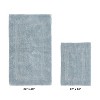 Lux Premium 100% Cotton Tufted Solid Reversible 2 PC Bath Rug Set – Ultra-Soft, Water-Absorbent, Durable, Machine Washable Bathroom Rug - 2 of 4