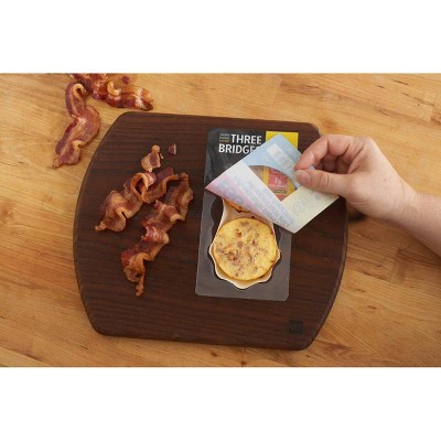 Three Bridges Uncured Bacon &#38; Cheese Egg Bites - 4.6oz/2ct