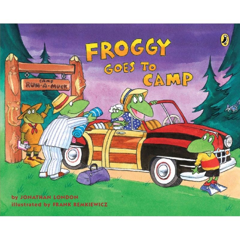 Froggy Goes to Camp - by  Jonathan London (Paperback), 1 of 2