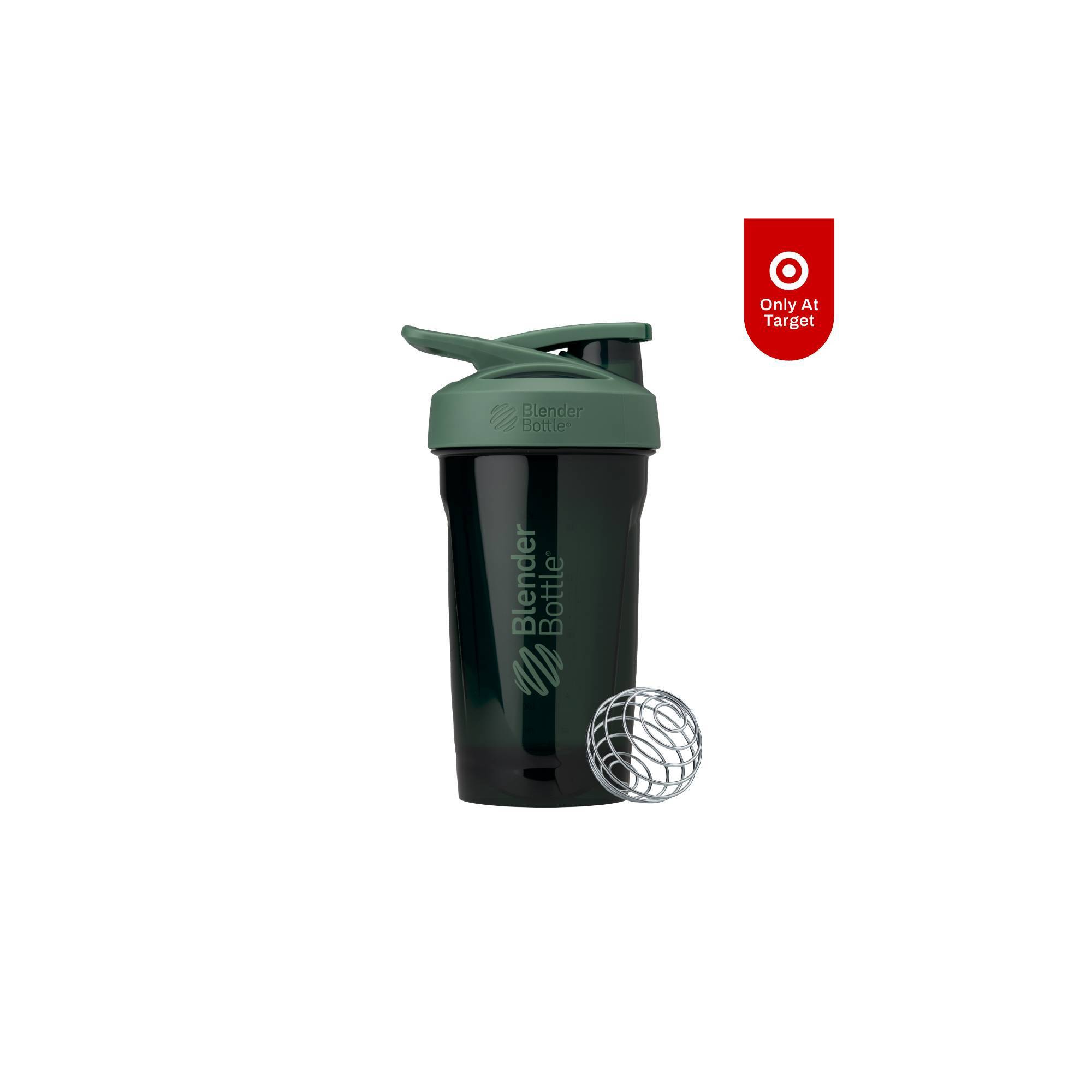 BlenderBottle 24oz Strada Tritan Shaker Bottle - Green: Leakproof Shaker
