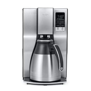 Mr. Coffee FTX43 12-Cup Programmable Coffee Maker, Black, with
