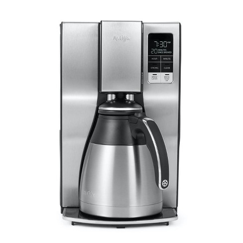 Mr. Coffee 12-cup Programmable Coffee Maker - Black/stainless Steel : Target