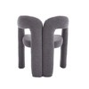 Anybear 2Pcs Upholstered Accent/Dining Chair /Barrel Side Chairs - 4 of 4