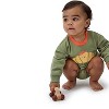 Onesies Brand Baby Boys' Sweatshirt Bubble Romper - 3 of 4