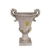 Sevobal Planters Patio Urn Outdoor Flowerpot With Novelty Appearance For Flowers, Herbs, And Plants, Elegant Design, Gray, 15.5"*11.25"*19.25" - 4 of 4