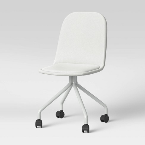 White childrens best sale desk chair