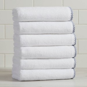 Boho Border Cotton Quick-Dry Towel Set - Great Bay Home - 1 of 4