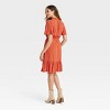 Women's Flutter Short Sleeve Tiered Dress - Knox Rose™ - image 2 of 3