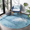Courtyard CY8557 UV & Stain Resistant Non-Shedding Power Loomed Indoor/Outdoor Rugs - Safavieh - 2 of 4