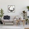 Stupell Industries Circular Contemporary Paint Splash Black Framed Giclee Art - 2 of 4