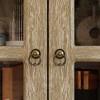 FUFU&GAGA Brown Retro Style Pantry Cabinet, Large Capacity Storage, Multi-functional Application, Creating Elegant Home Space - 4 of 4