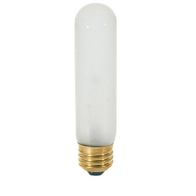 Satco - Tubular - Incandescent Bulb - E26 (Medium) - Soft White - 40 W - T10 - 1 Pack - Case of 10