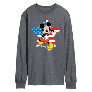 Men's - Disney - Americana Long Sleeve Graphic T-Shirt - 1 of 3
