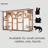 Whisen Wood Outdoor Cat House set, Shelves & Playground - 3 of 4