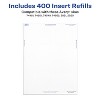 Avery Customizable Name Badge Inserts, 2.25" x 3.5", White, 400 Printable Name Tag Inserts (5390) - 3 of 4