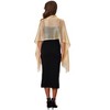INSPIRE CHIC Women's 100% Polyester Fashion Pashmina Shawls 190 x 45 cm 1 Pc - 2 of 4