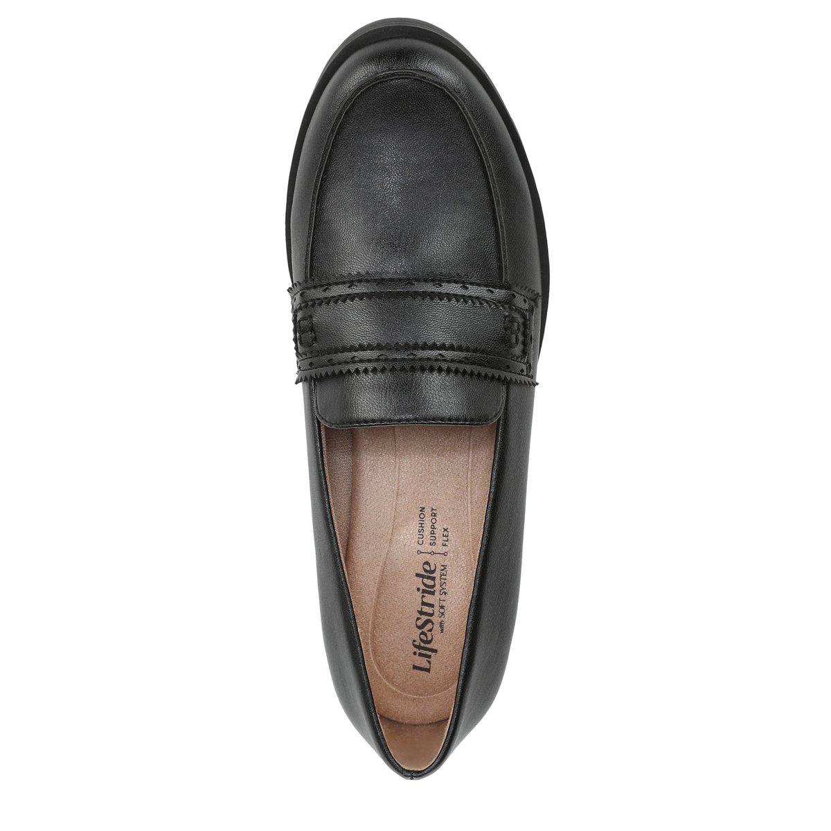 Женские туфли LifeStride Women's London Loafer Black 7 M — фото 7