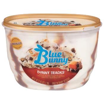 Blue Bunny Bunny Tracks Ice Cream - 56oz