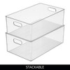 InterDesign Large Plastic Storage Bin with Handle - 3 of 3