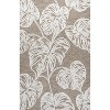 JONATHAN Y Tobago High-Low Two-Tone Monstera Leaf Floral Indoor/Outdoor Area Rug - 2 of 4