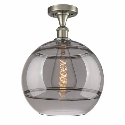 Rochester - 1 Light Semi-Flush Mount In Industrial Style-14.63 Inches Tall and 12 Inches Wide